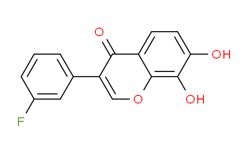 CAS No. 116718-91-3, 3-(3-Fluorophenyl)-7,8-dihydroxy-4H-chromen-4-one