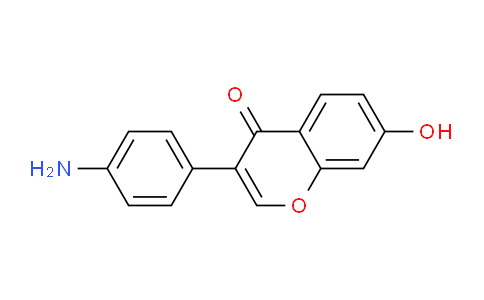 CAS No. 77316-78-0, 3-(4-Aminophenyl)-7-hydroxy-4H-chromen-4-one