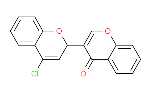 CAS No. 106129-87-7, 4-Chloro-2H,4'H-[2,3'-bichromen]-4'-one