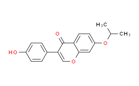 CAS No. 97846-18-9, 3-(4-Hydroxyphenyl)-7-isopropoxy-4H-chromen-4-one