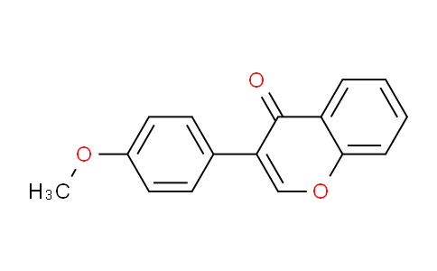 CAS No. 1621-58-5, 3-(4-Methoxyphenyl)-4H-chromen-4-one