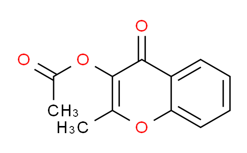 CAS No. 89974-76-5, 2-Methyl-4-oxo-4H-chromen-3-yl acetate