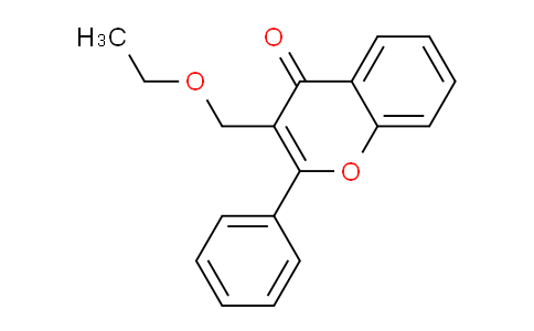 CAS No. 93367-44-3, 3-(Ethoxymethyl)-2-phenyl-4H-chromen-4-one