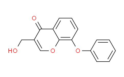63687-93-4 | 3-(Hydroxymethyl)-8-phenoxy-4H-chromen-4-one