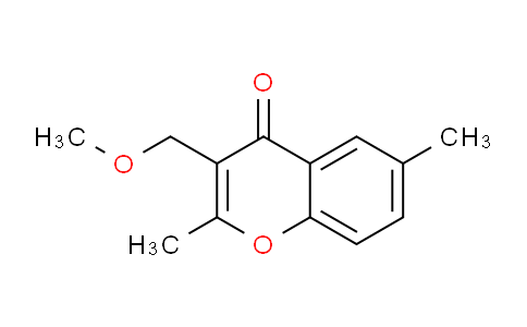 CAS No. 88214-16-8, 3-(Methoxymethyl)-2,6-dimethyl-4H-chromen-4-one