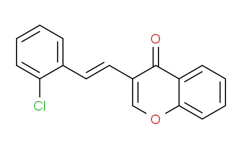 CAS No. 836598-42-6, (E)-3-(2-Chlorostyryl)-4H-chromen-4-one