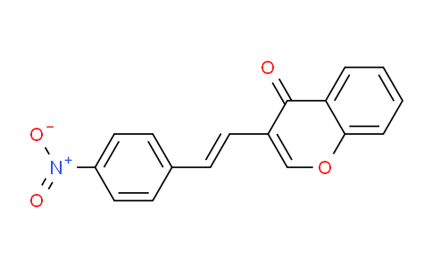CAS No. 652968-72-4, (E)-3-(4-Nitrostyryl)-4H-chromen-4-one