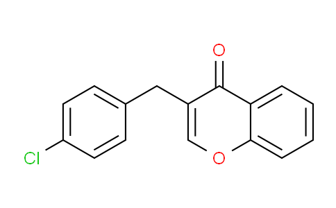 CAS No. 127956-55-2, 3-(4-Chlorobenzyl)-4H-chromen-4-one