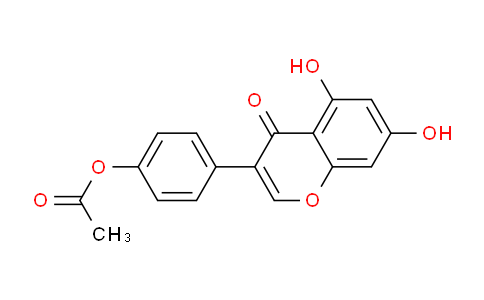 CAS No. 97980-73-9, 4-(5,7-Dihydroxy-4-oxo-4H-chromen-3-yl)phenyl acetate