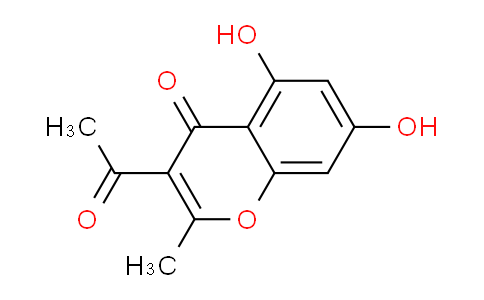 CAS No. 1022-78-2, 3-Acetyl-5,7-dihydroxy-2-methyl-4H-chromen-4-one
