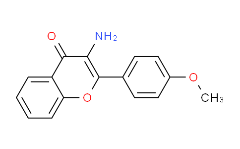 CAS No. 67139-35-9, 3-Amino-2-(4-methoxyphenyl)-4H-chromen-4-one