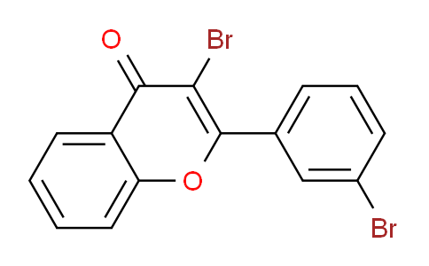 CAS No. 922518-75-0, 3-Bromo-2-(3-bromophenyl)-4H-chromen-4-one