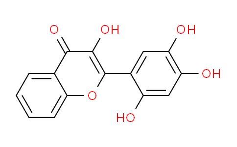 CAS No. 649552-05-6, 3-Hydroxy-2-(2,4,5-trihydroxyphenyl)-4H-chromen-4-one