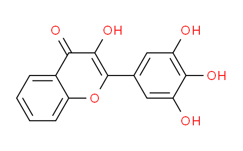 CAS No. 92439-38-8, 3-Hydroxy-2-(3,4,5-trihydroxyphenyl)-4H-chromen-4-one