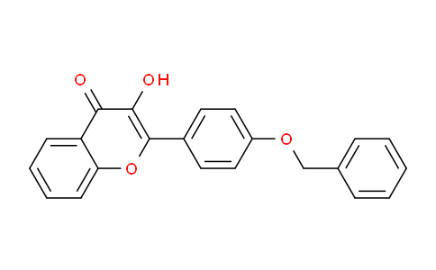 CAS No. 102468-65-5, 2-(4-(Benzyloxy)phenyl)-3-hydroxy-4H-chromen-4-one