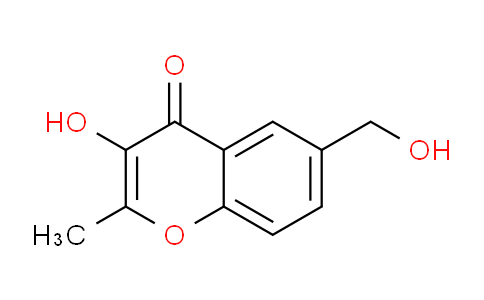CAS No. 61407-15-6, 3-Hydroxy-6-(hydroxymethyl)-2-methyl-4H-chromen-4-one