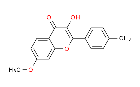 CAS No. 93175-99-6, 3-Hydroxy-7-methoxy-2-(p-tolyl)-4H-chromen-4-one