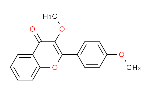 CAS No. 78933-14-9, 3-Methoxy-2-(4-methoxyphenyl)-4H-chromen-4-one