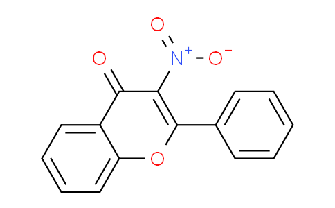 CAS No. 10524-88-6, 3-Nitro-2-phenyl-4H-chromen-4-one
