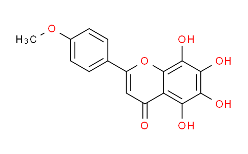 CAS No. 149048-07-7, 5,6,7,8-Tetrahydroxy-2-(4-methoxyphenyl)-4H-chromen-4-one