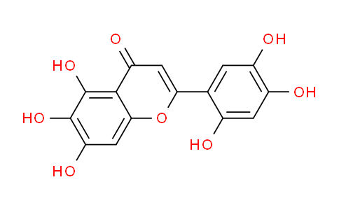 CAS No. 96203-58-6, 5,6,7-Trihydroxy-2-(2,4,5-trihydroxyphenyl)-4H-chromen-4-one
