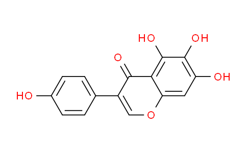 CAS No. 13539-26-9, 5,6,7-Trihydroxy-3-(4-hydroxyphenyl)-4H-chromen-4-one