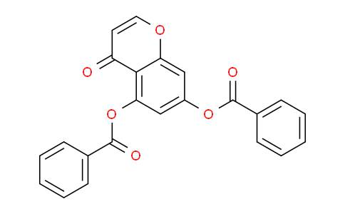 CAS No. 54107-62-9, 4-Oxo-4H-chromene-5,7-diyl dibenzoate