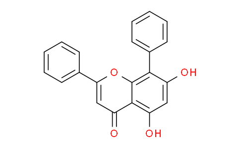 CAS No. 190973-06-9, 5,7-Dihydroxy-2,8-diphenyl-4H-chromen-4-one