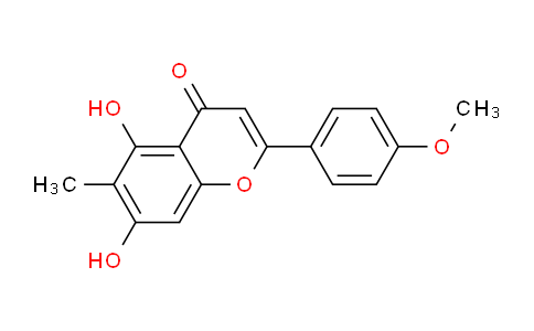 CAS No. 14004-55-8, 5,7-Dihydroxy-2-(4-methoxyphenyl)-6-methyl-4H-chromen-4-one