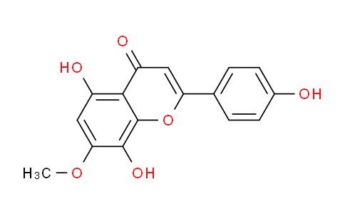 CAS No. 56595-23-4, 5,8-Dihydroxy-2-(4-hydroxyphenyl)-7-methoxy-4H-chromen-4-one