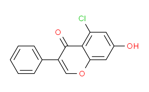CAS No. 112953-93-2, 5-Chloro-7-hydroxy-3-phenyl-4H-chromen-4-one