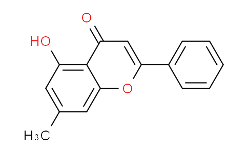CAS No. 33554-46-0, 5-Hydroxy-7-methyl-2-phenyl-4H-chromen-4-one