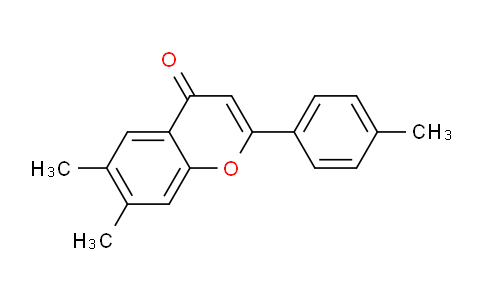 CAS No. 88952-97-0, 6,7-Dimethyl-2-(p-tolyl)-4H-chromen-4-one
