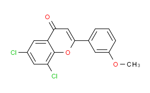 MC755266 | 88952-98-1 | 6,8-Dichloro-2-(3-methoxyphenyl)-4H-chromen-4-one