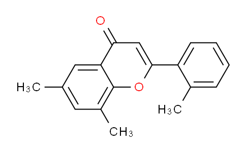 CAS No. 88952-92-5, 6,8-Dimethyl-2-(o-tolyl)-4H-chromen-4-one