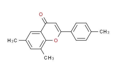 CAS No. 88952-93-6, 6,8-Dimethyl-2-(p-tolyl)-4H-chromen-4-one