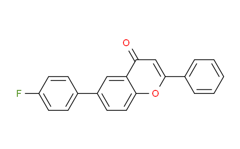 CAS No. 920286-93-7, 6-(4-Fluorophenyl)-2-phenyl-4H-chromen-4-one