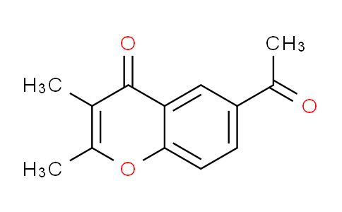CAS No. 36039-14-2, 6-Acetyl-2,3-dimethyl-4H-chromen-4-one