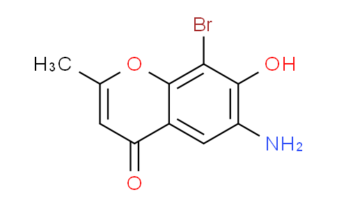 CAS No. 41266-97-1, 6-Amino-8-bromo-7-hydroxy-2-methyl-4H-chromen-4-one