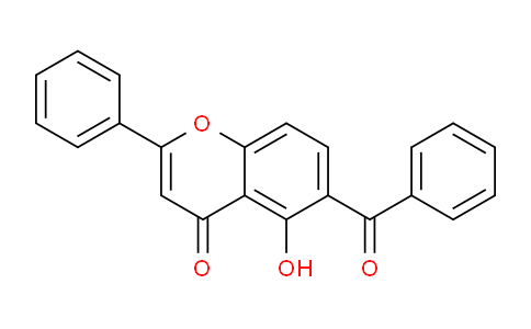 CAS No. 61653-30-3, 6-Benzoyl-5-hydroxy-2-phenyl-4H-chromen-4-one