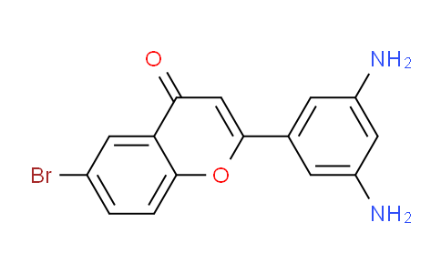 CAS No. 921942-50-9, 6-Bromo-2-(3,5-diaminophenyl)-4H-chromen-4-one