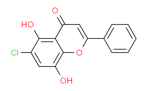 CAS No. 87953-84-2, 6-Chloro-5,8-dihydroxy-2-phenyl-4H-chromen-4-one