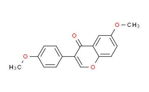 CAS No. 53847-88-4, 6-Methoxy-3-(4-methoxyphenyl)-4H-chromen-4-one