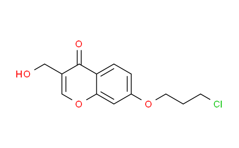CAS No. 172739-49-0, 7-(3-Chloropropoxy)-3-(hydroxymethyl)-4H-chromen-4-one