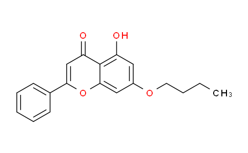 DY755374 | 95937-44-3 | 7-Butoxy-5-hydroxy-2-phenyl-4H-chromen-4-one
