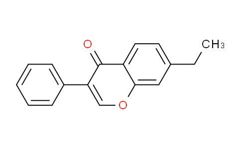 CAS No. 640275-87-2, 7-Ethyl-3-phenyl-4H-chromen-4-one