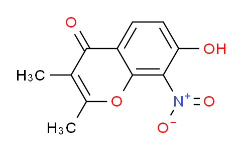 CAS No. 88973-12-0, 7-Hydroxy-2,3-dimethyl-8-nitro-4H-chromen-4-one