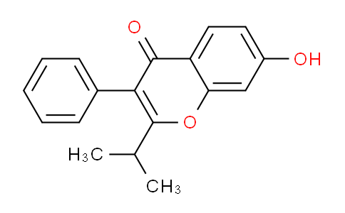 CAS No. 32131-70-7, 7-Hydroxy-2-isopropyl-3-phenyl-4H-chromen-4-one
