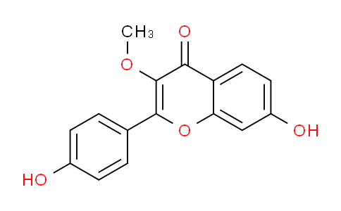 CAS No. 114438-54-9, 7-Hydroxy-2-(4-hydroxyphenyl)-3-methoxy-4H-chromen-4-one