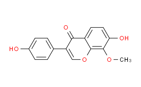 CAS No. 915410-17-2, 7-Hydroxy-3-(4-hydroxyphenyl)-8-methoxy-4H-chromen-4-one